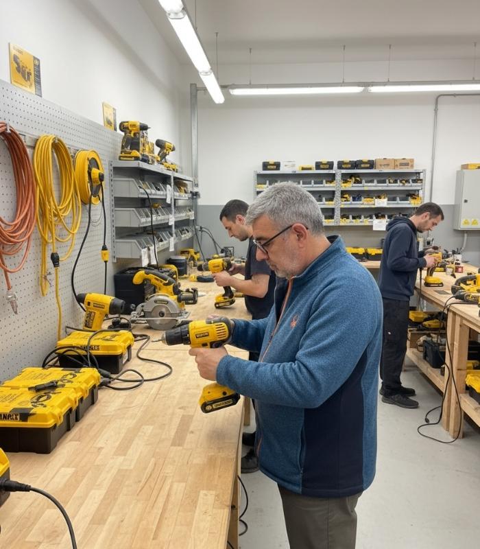Taller de reparación de herramientas
